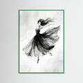 Green Wood Elegant Silhouette