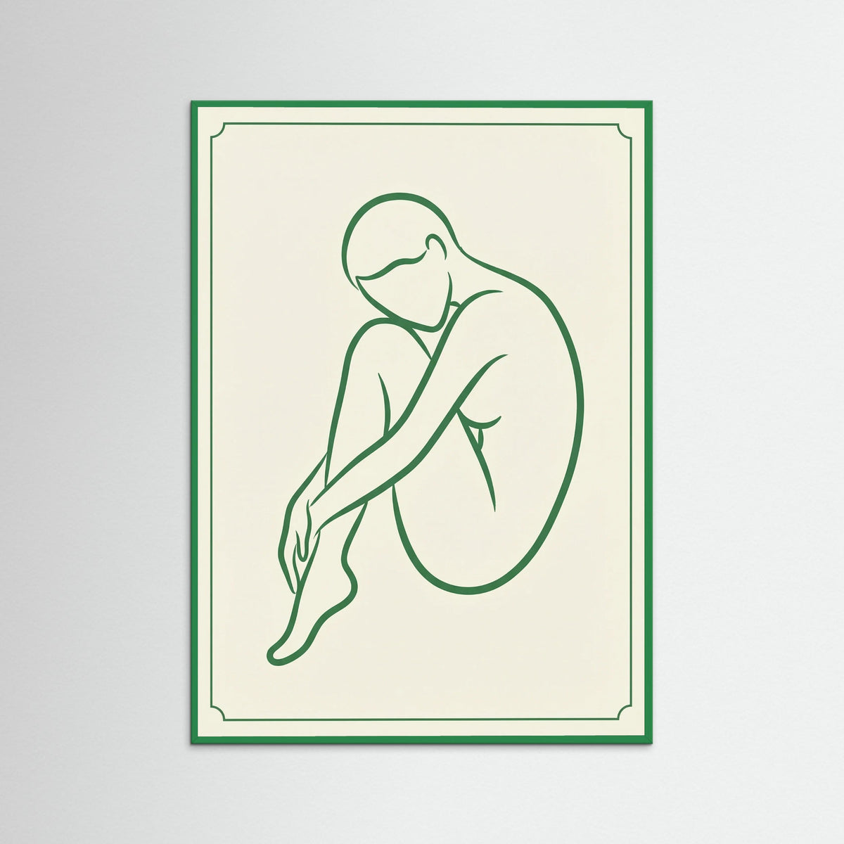 Green Wood Emerald Embrace
