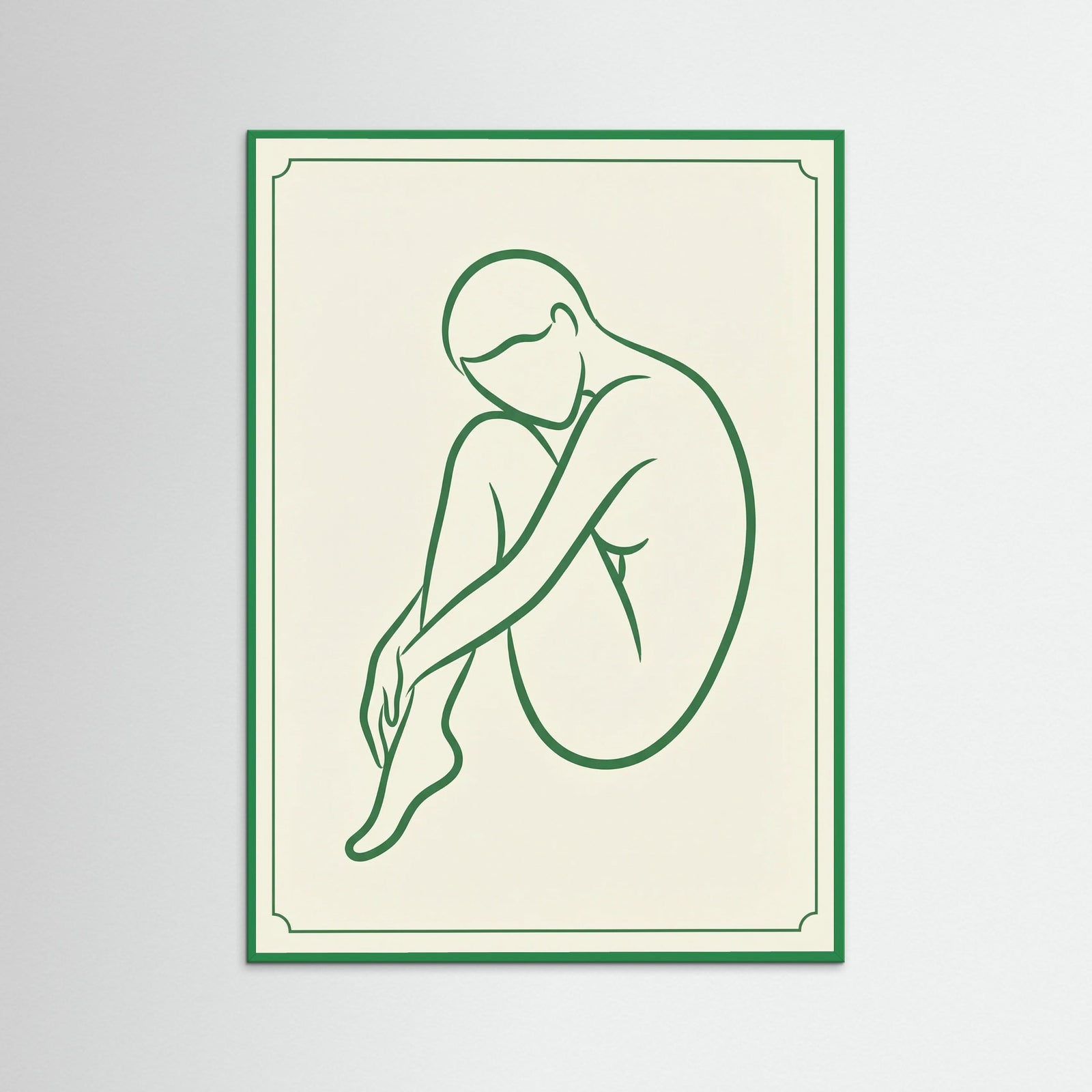 Green Wood Emerald Embrace