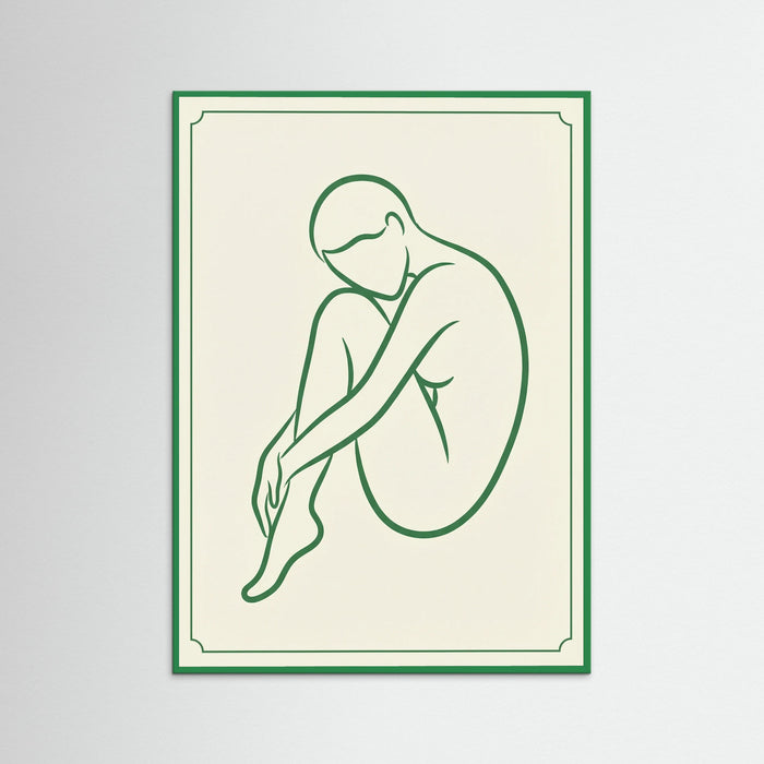 Green Wood Emerald Embrace