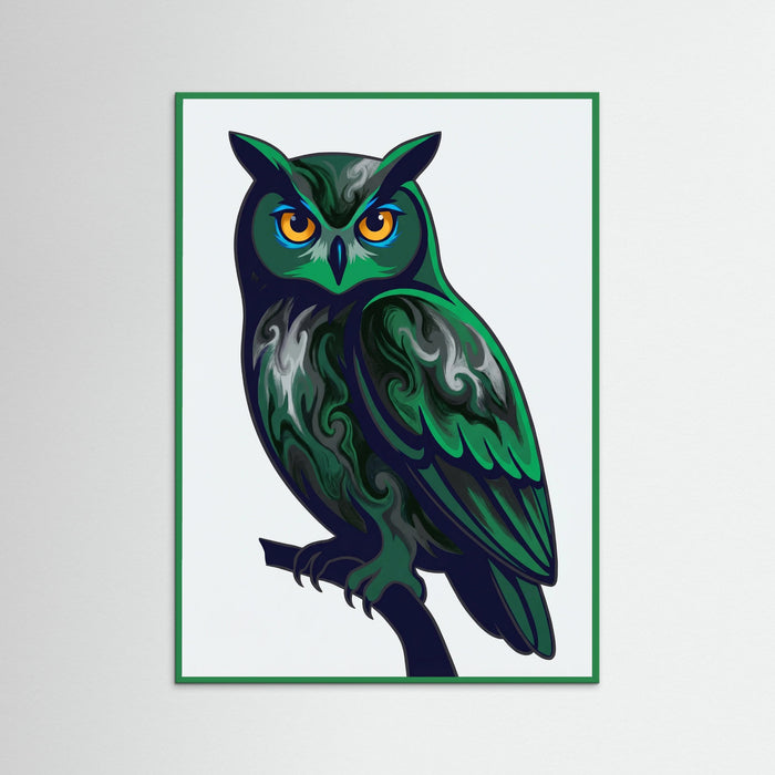 Green Wood Emerald Gaze