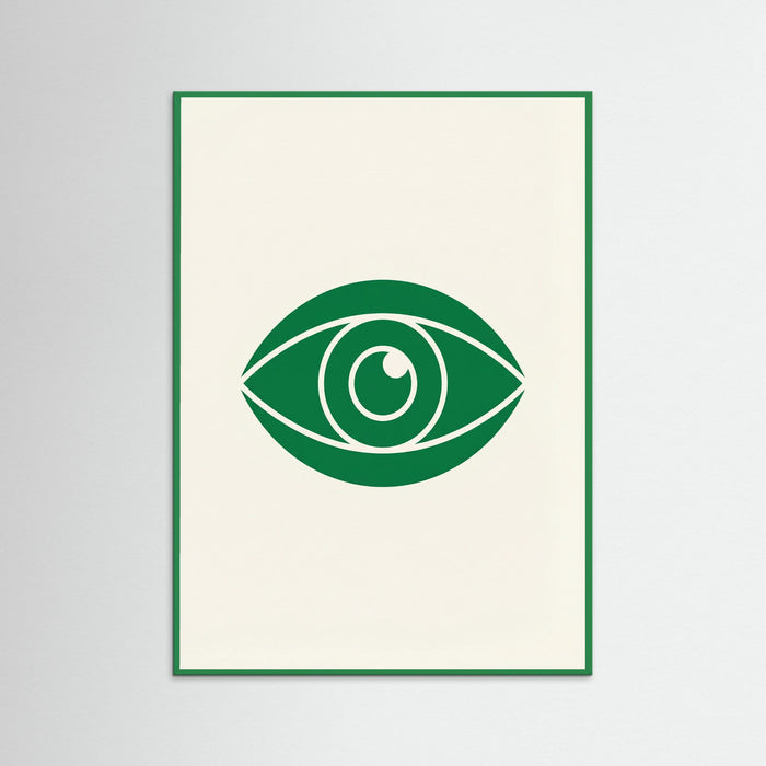 Emerald Gesture – poster and art print