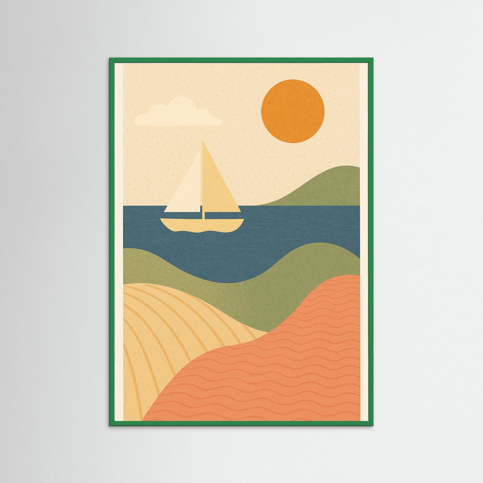 Green Wood Emotional Glow