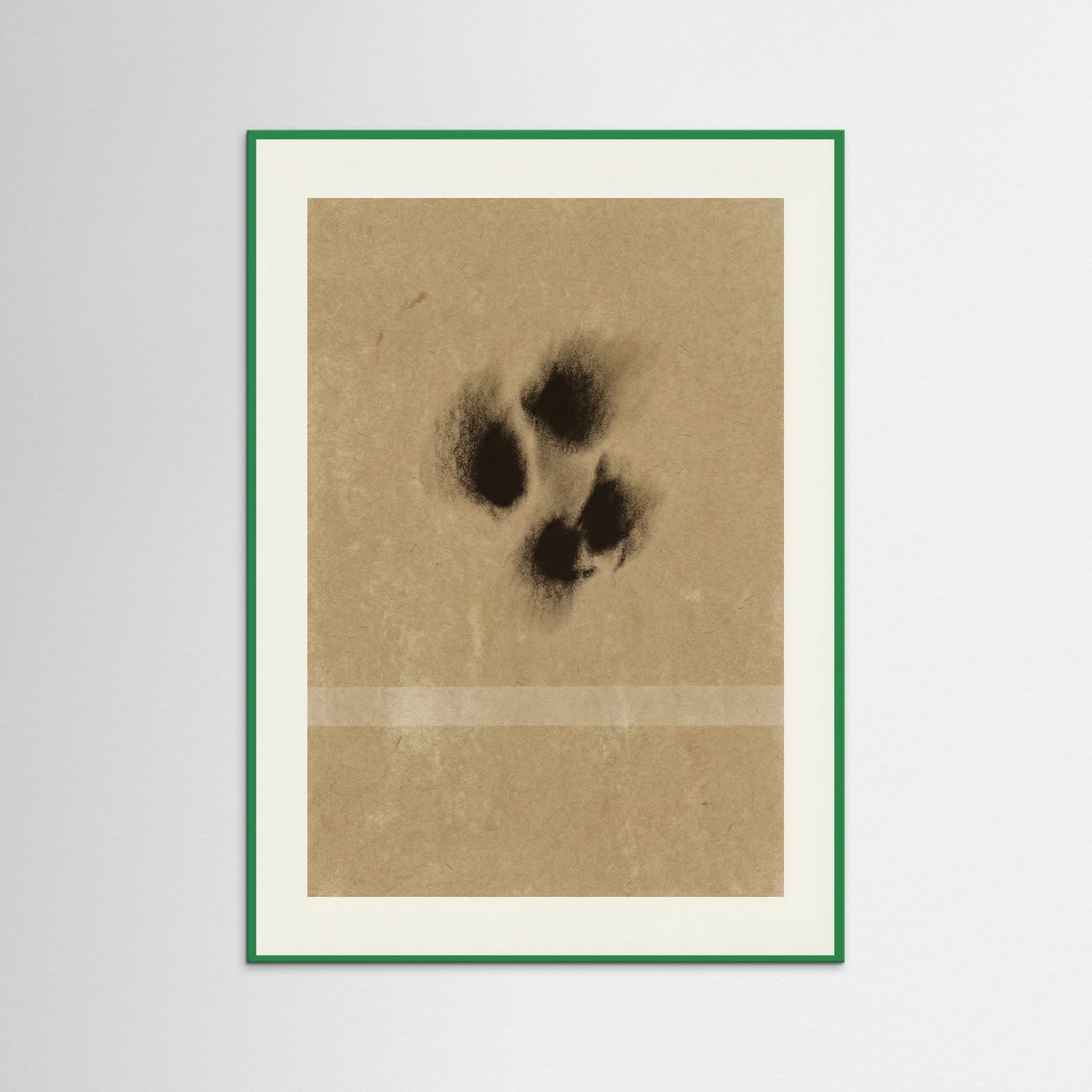 Green Wood Ephemeral Marks