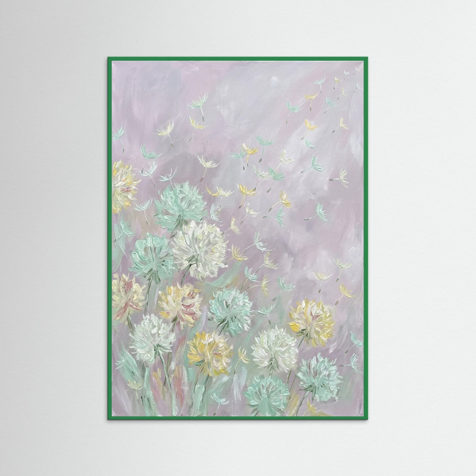 Green Wood Ethereal Bloom