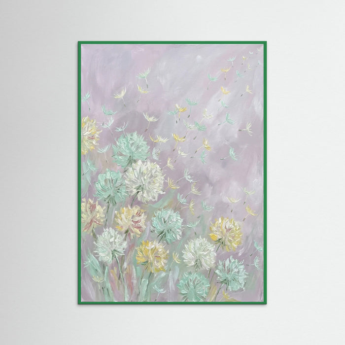Green Wood Ethereal Bloom