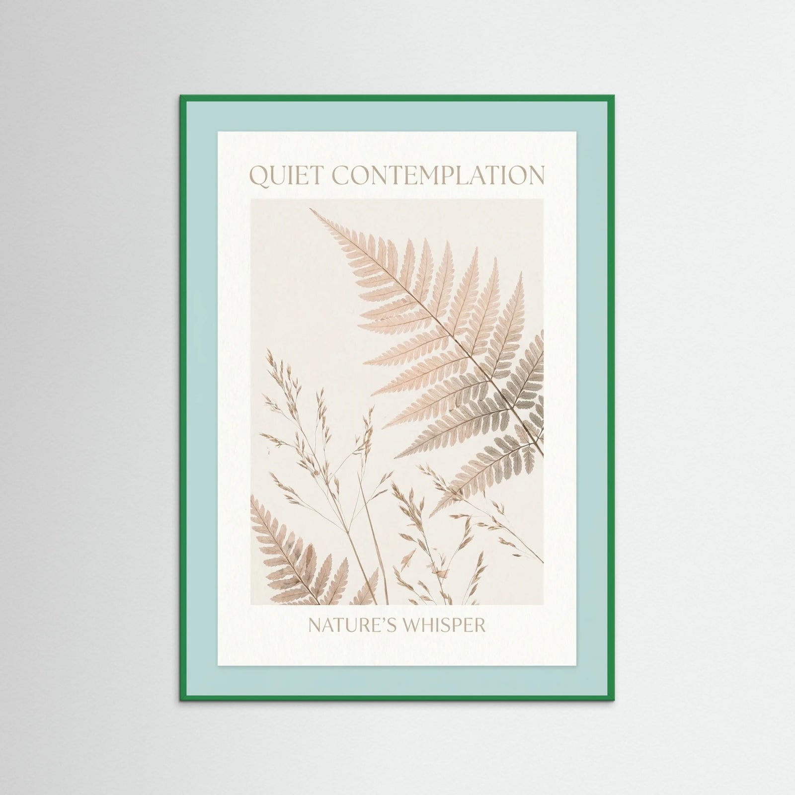 Green Wood Ethereal Bloom