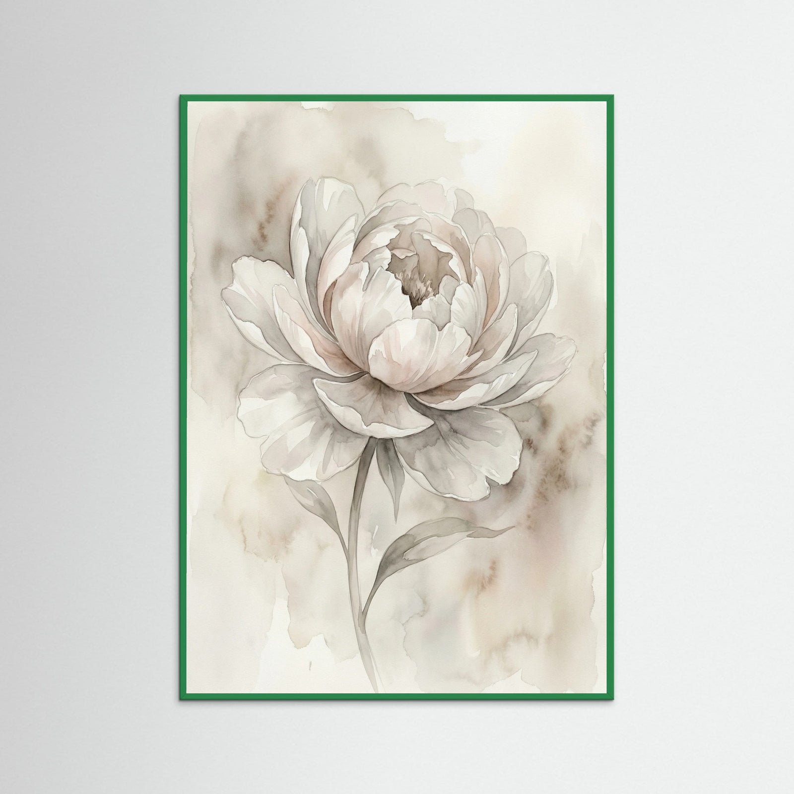 Green Wood Ethereal Blooms