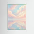 Green Wood Ethereal Cloudscape