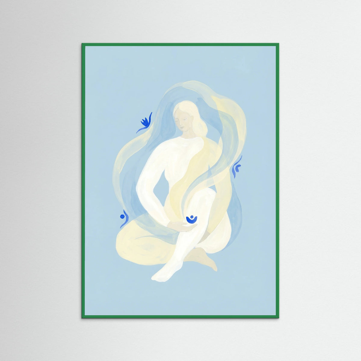 Green Wood Ethereal Embrace