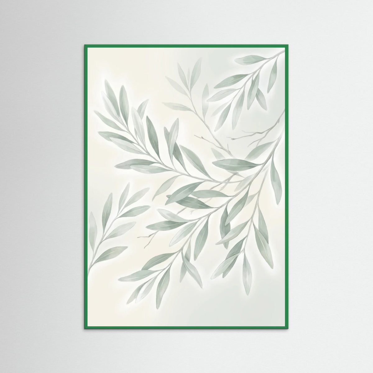 Green Wood Ethereal Foliage