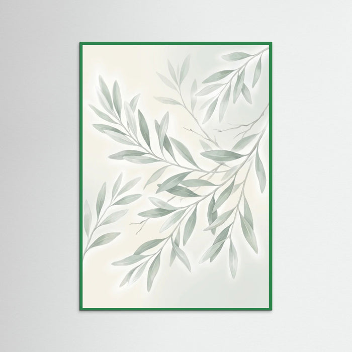 Green Wood Ethereal Foliage