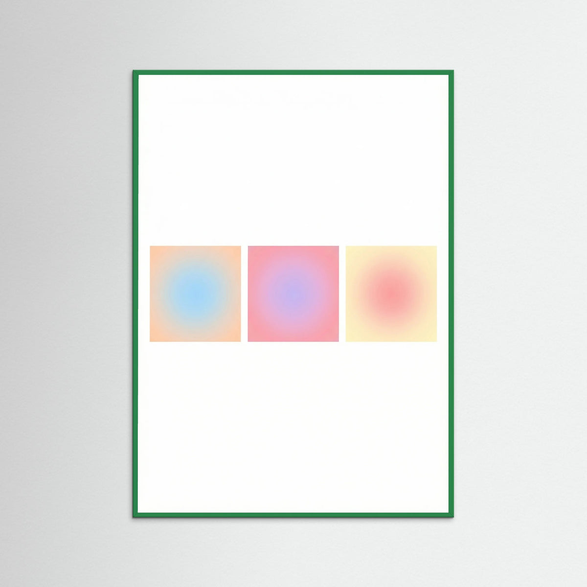 Green Wood Ethereal Glow Pink