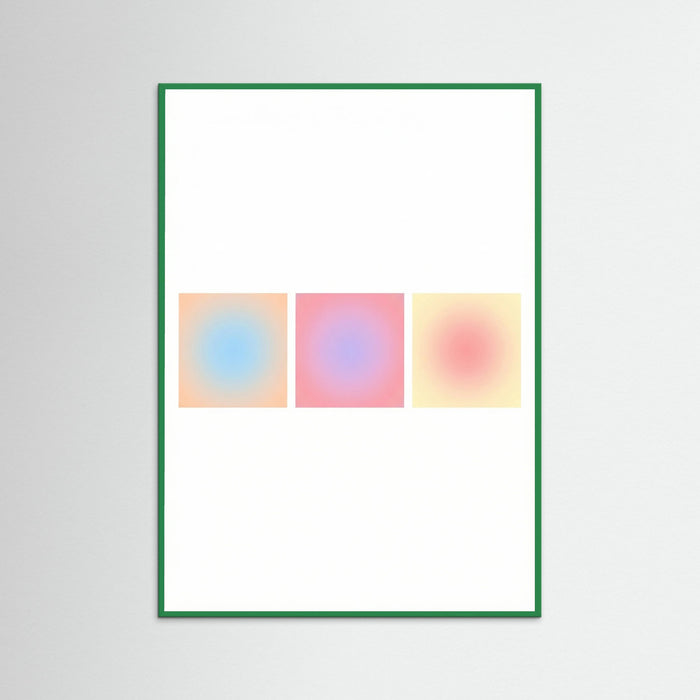 Green Wood Ethereal Glow Pink