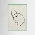 Green Wood Ethereal Silhouette
