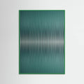 Póster Euphoria - Green and White – póster e impresión artística