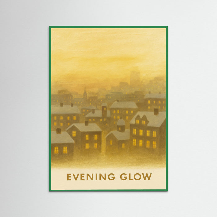 Green Wood Evening Glow