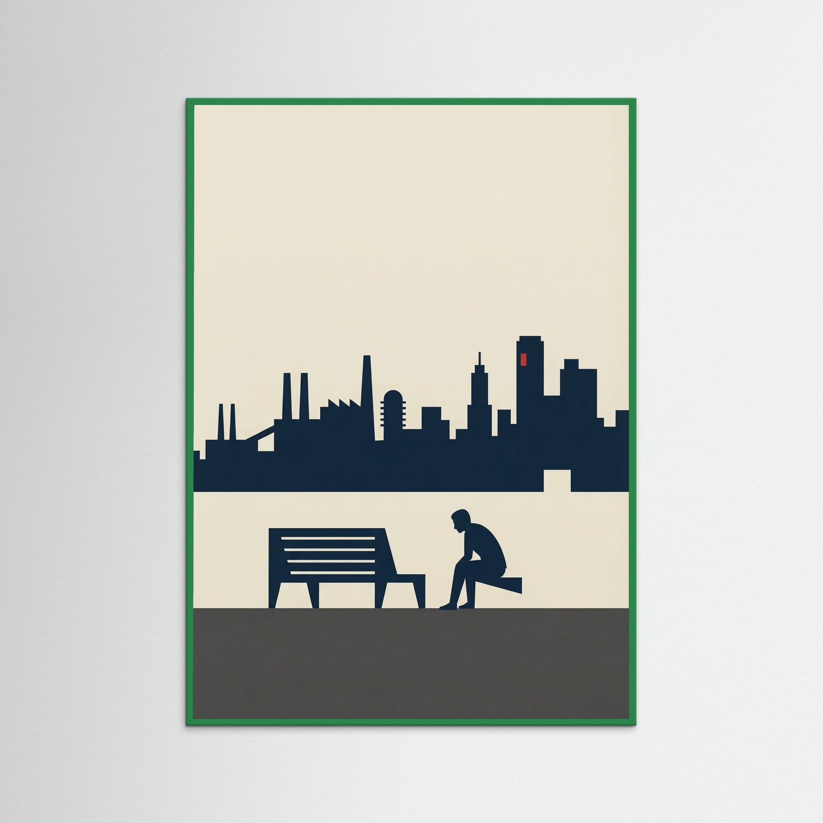 Green Wood Everyday Silhouettes