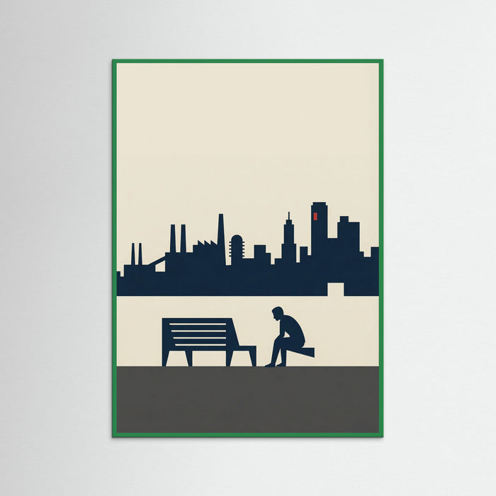 Green Wood Everyday Silhouettes