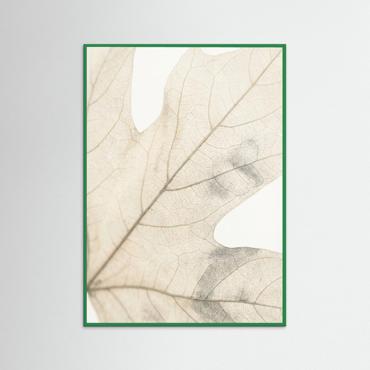 Green Wood Faded Petals