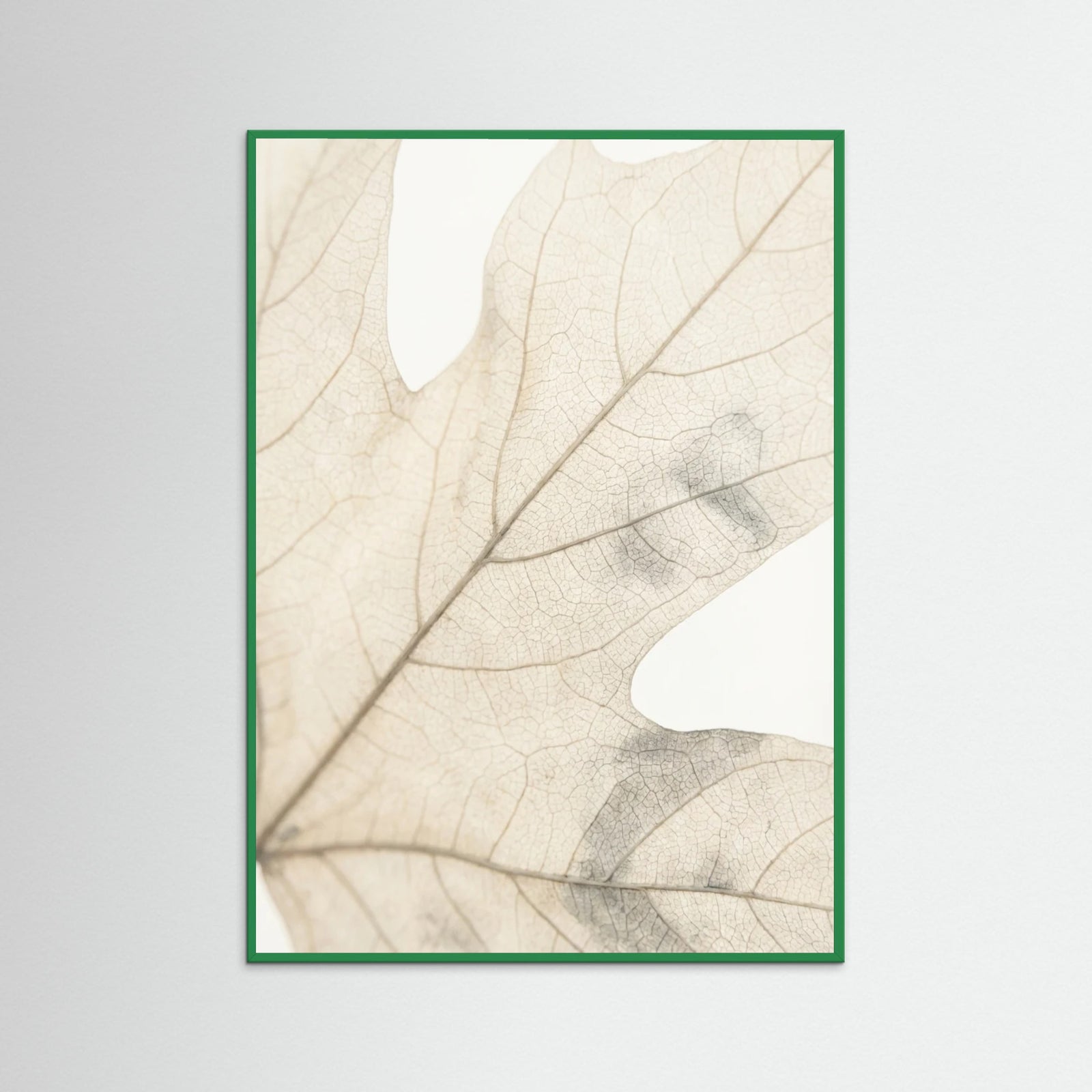 Green Wood Faded Petals