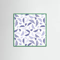 Falling Triple Lines Navy Blue -juliste – juliste ja taidepainatus