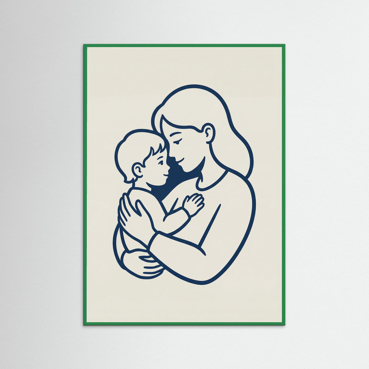 Green Wood Fathers Embrace