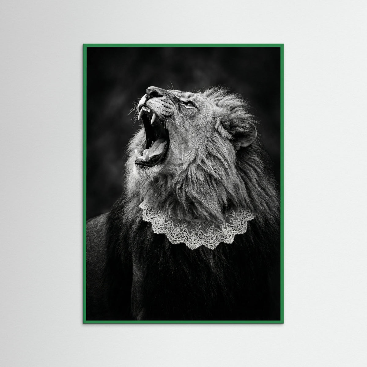 Green Wood Feline Roar