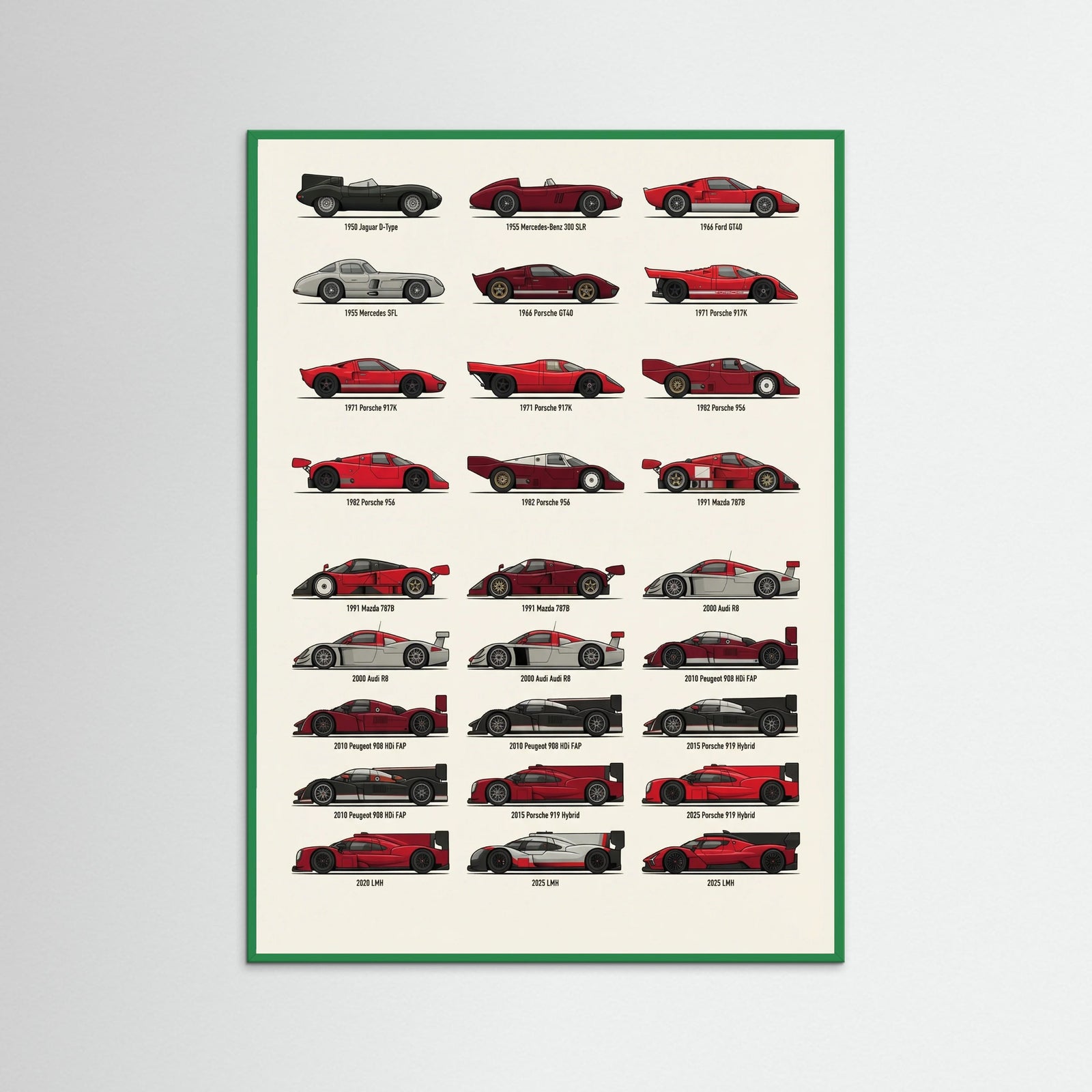 Green Wood Ferrari Lineage