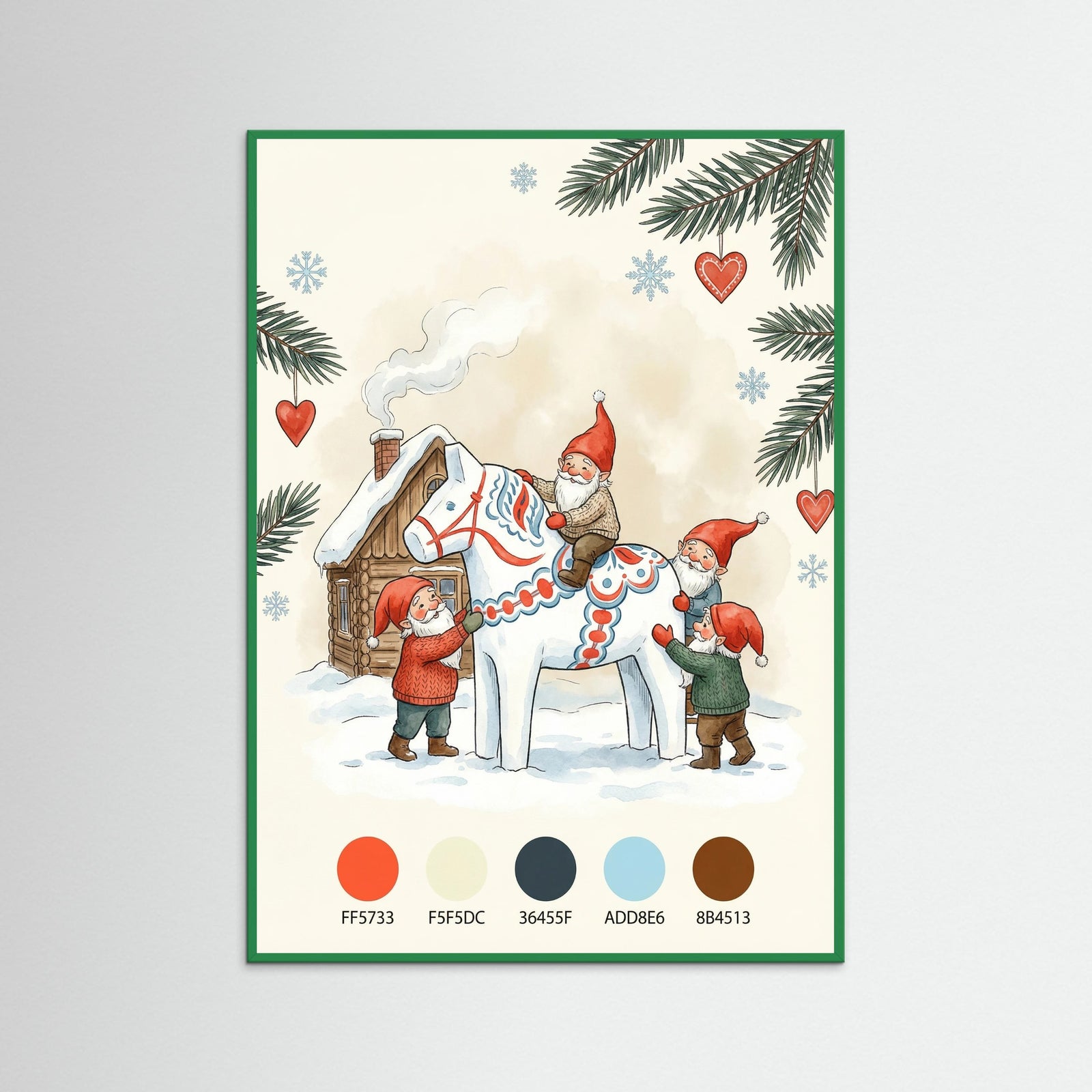 Green Wood Festive Dala Ride