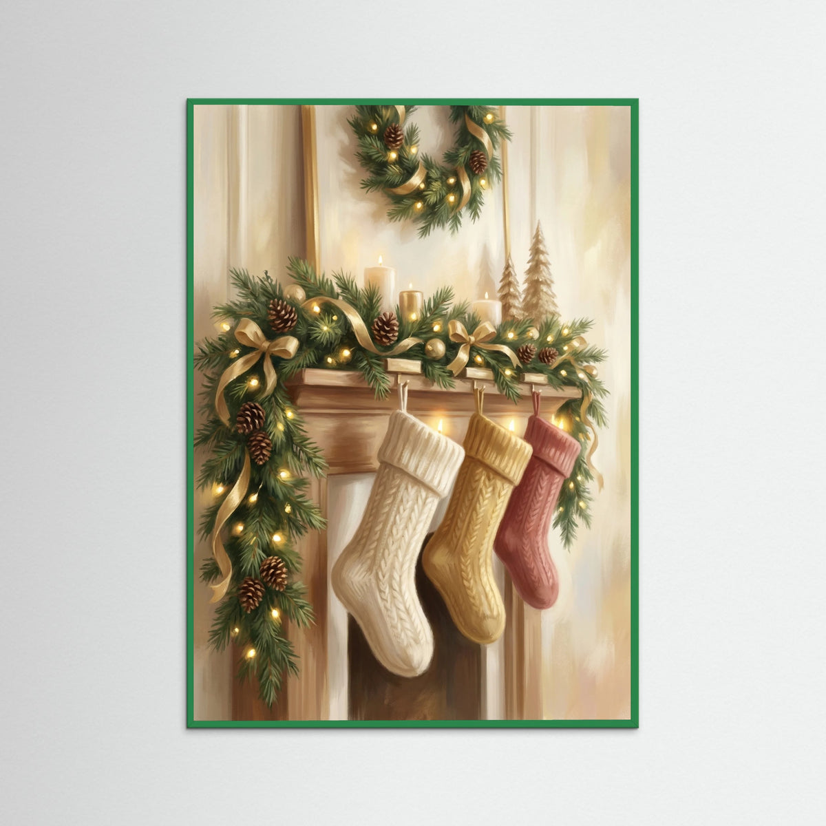 Green Wood Festive Radiance