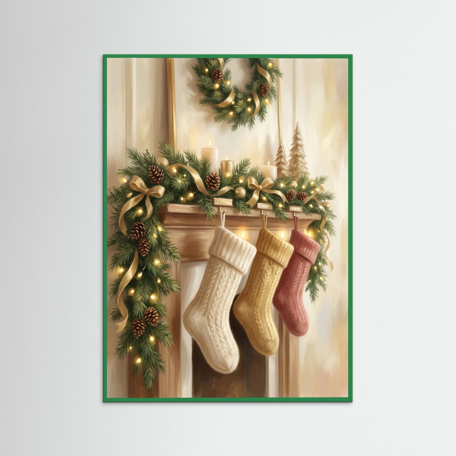 Green Wood Festive Radiance