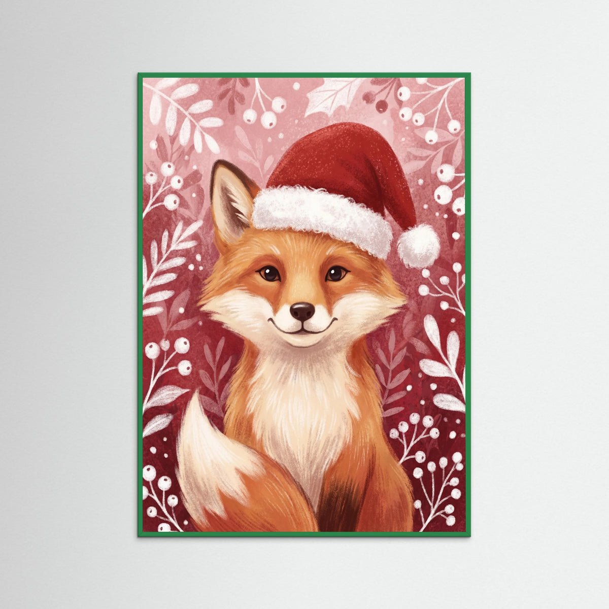 Green Wood Festive Reindeer Girl