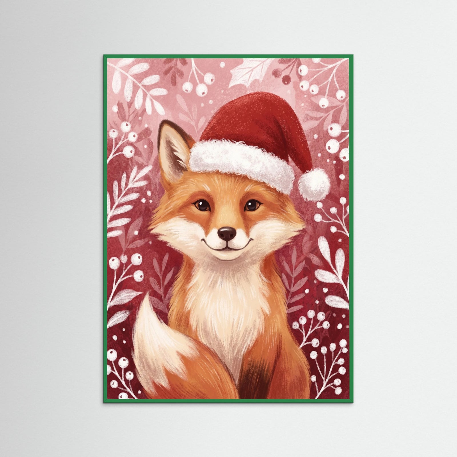 Green Wood Festive Reindeer Girl