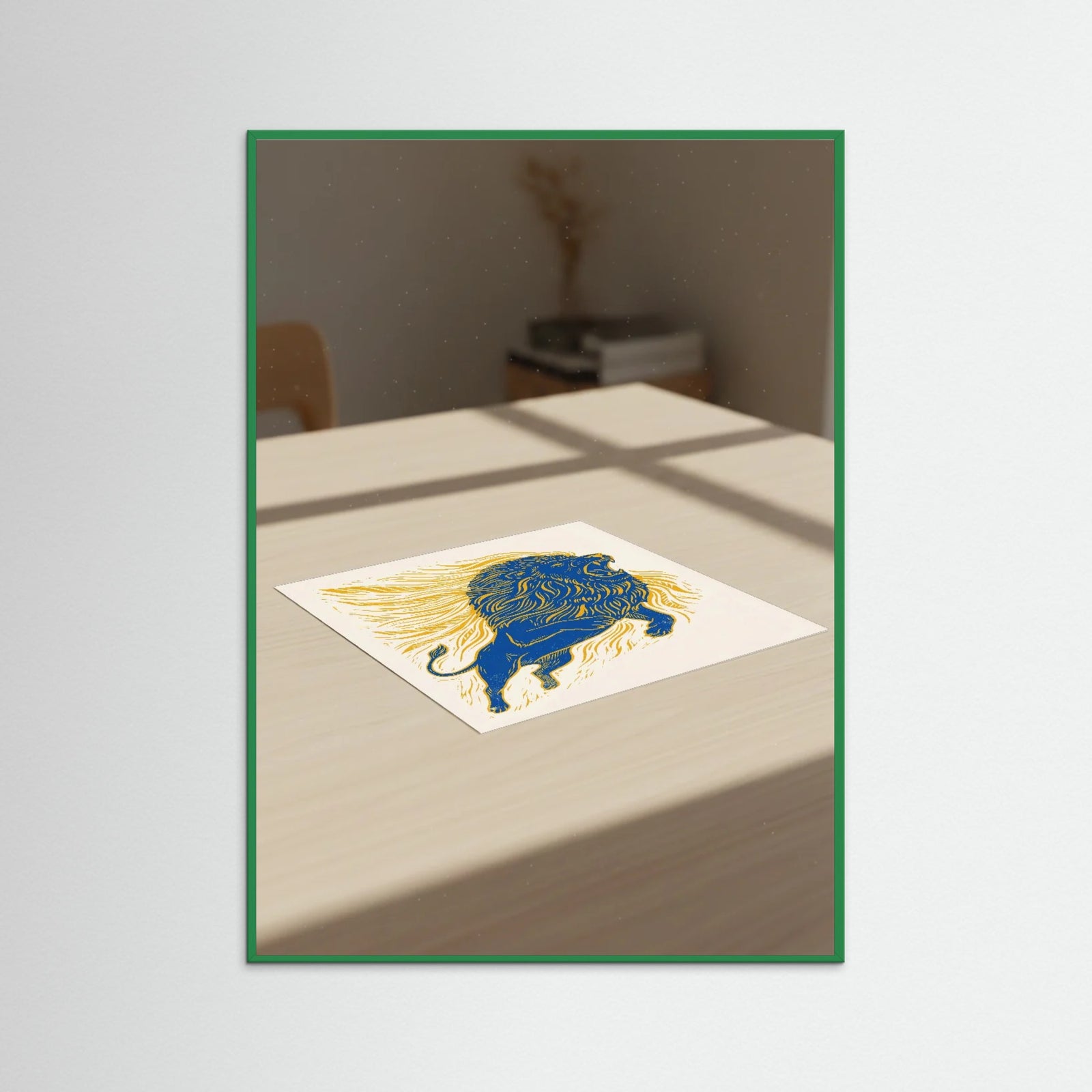 Green Wood Fiery Flight