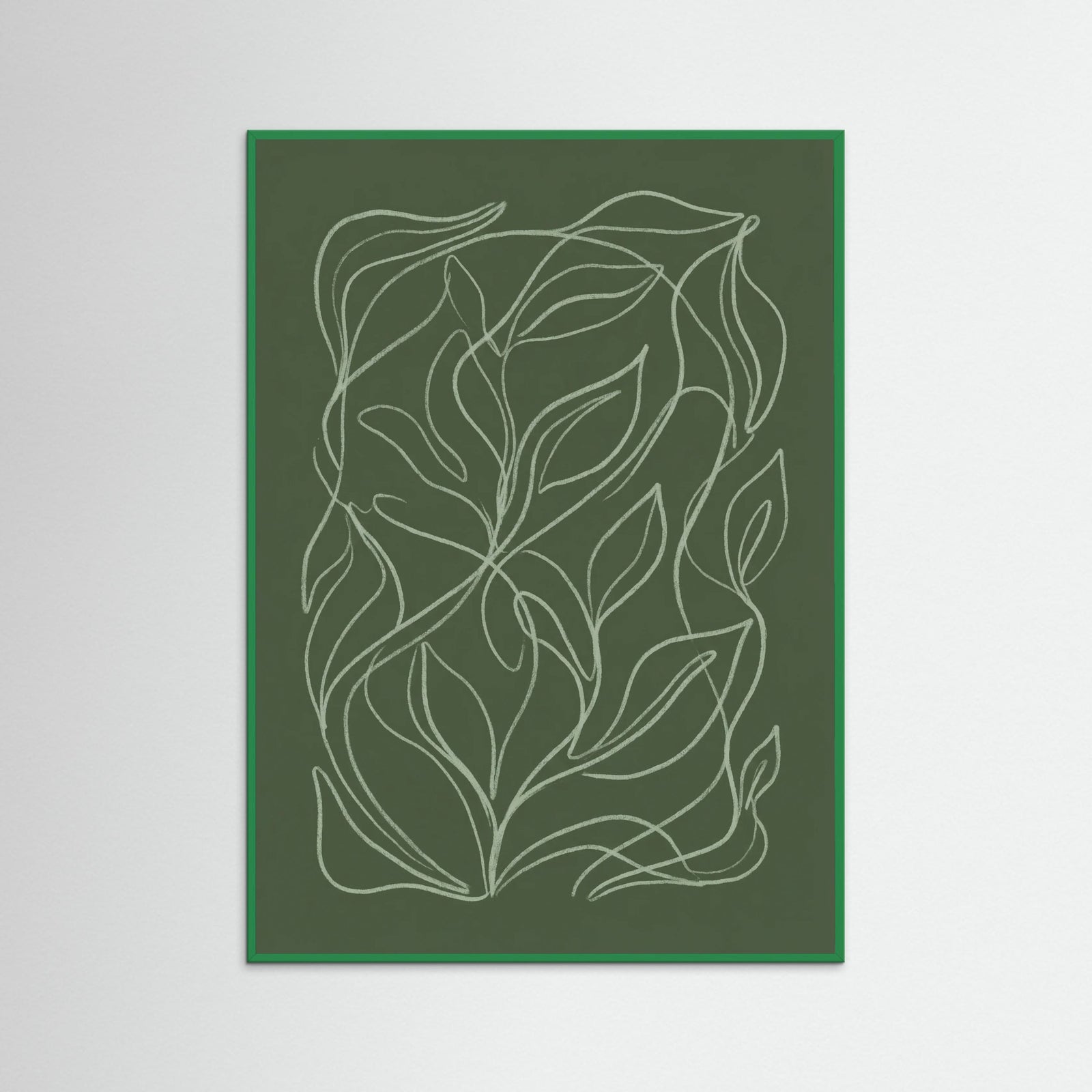 Green Wood Figural Echoes