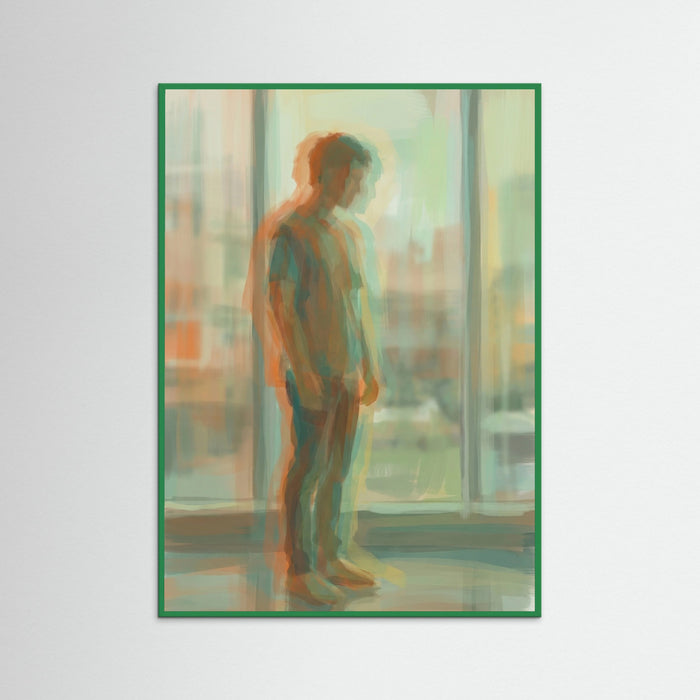 Green Wood Fleeting Presence