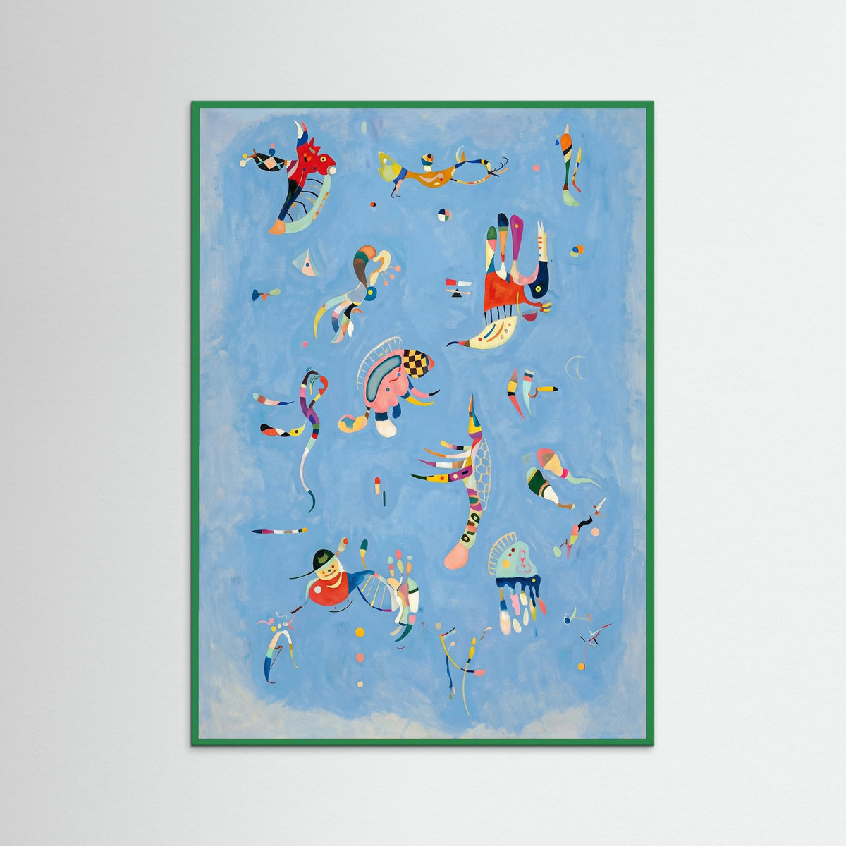 Green Wood Floating Whimsy