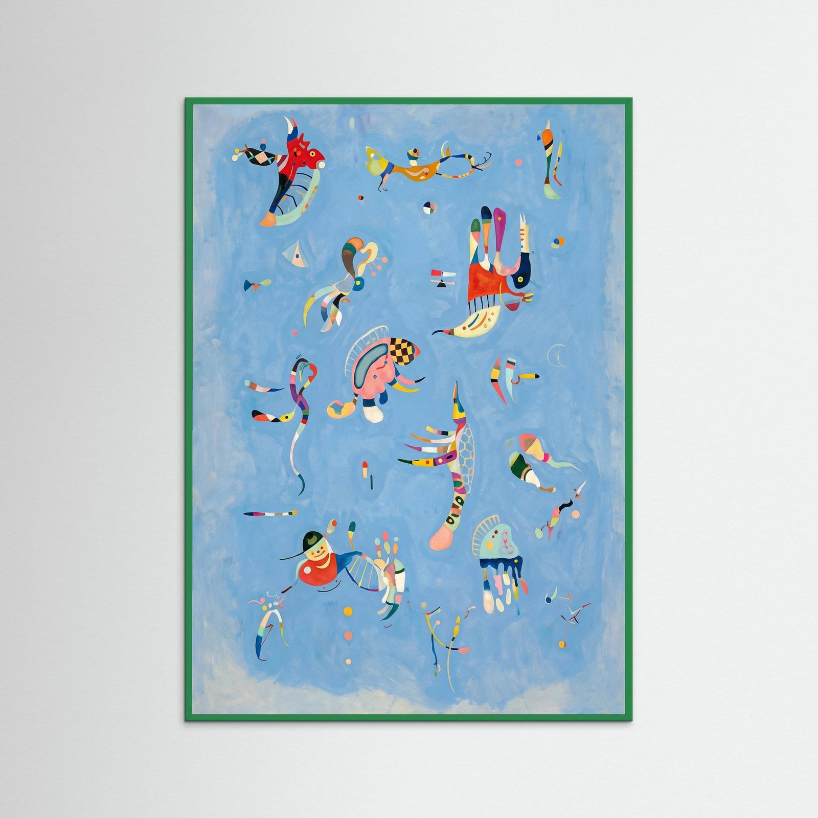 Green Wood Floating Whimsy
