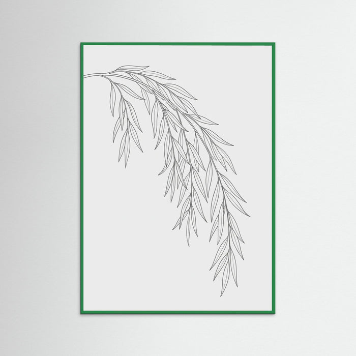 Green Wood Floral Whispers