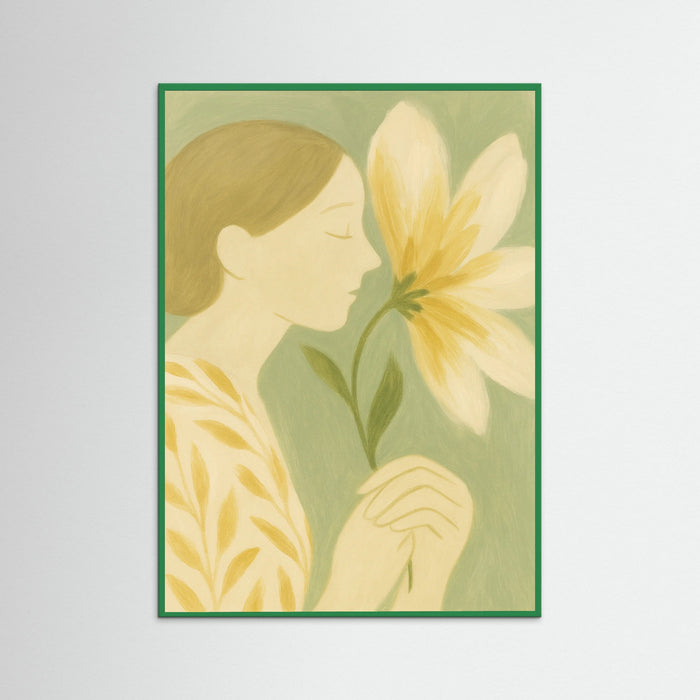 Green Wood Flower Whisper