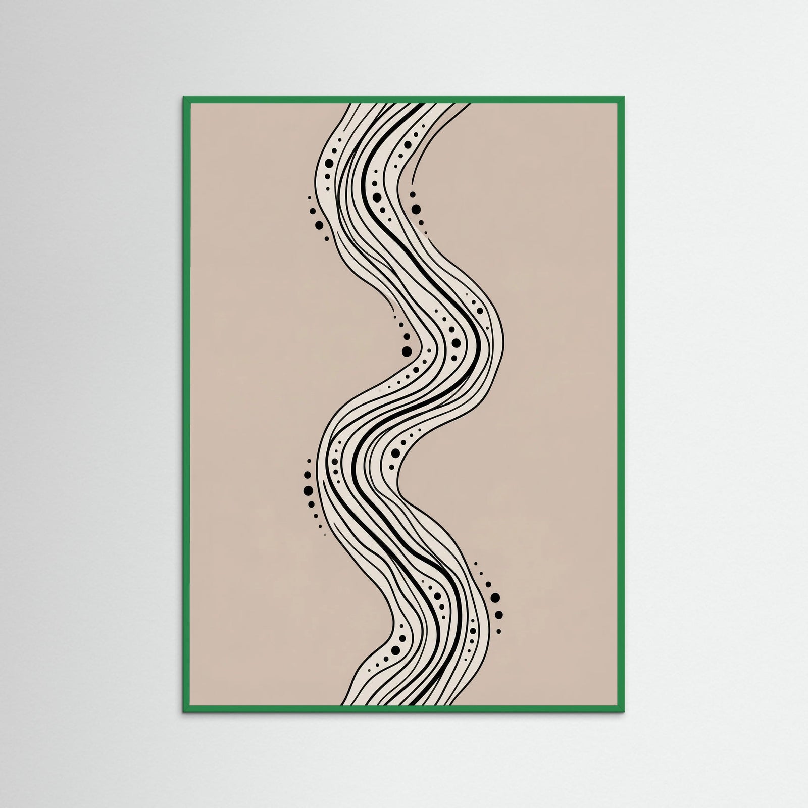 Green Wood Flowing Connections