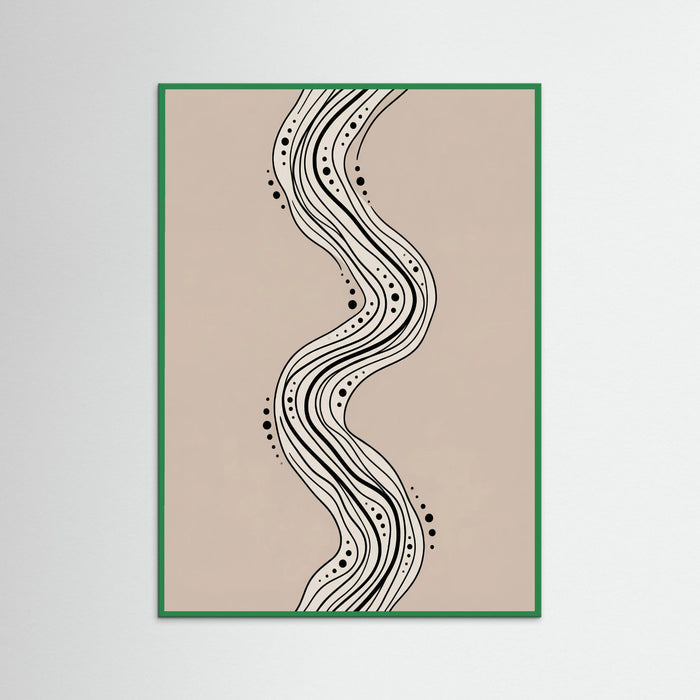 Green Wood Flowing Connections