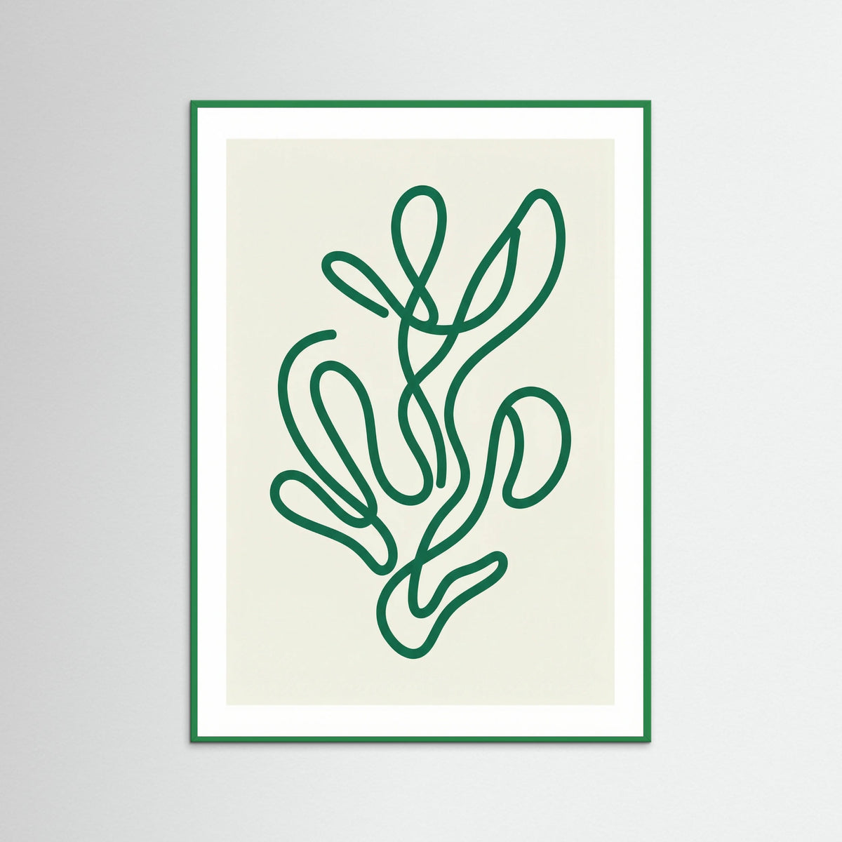 Green Wood Flowing Emerald