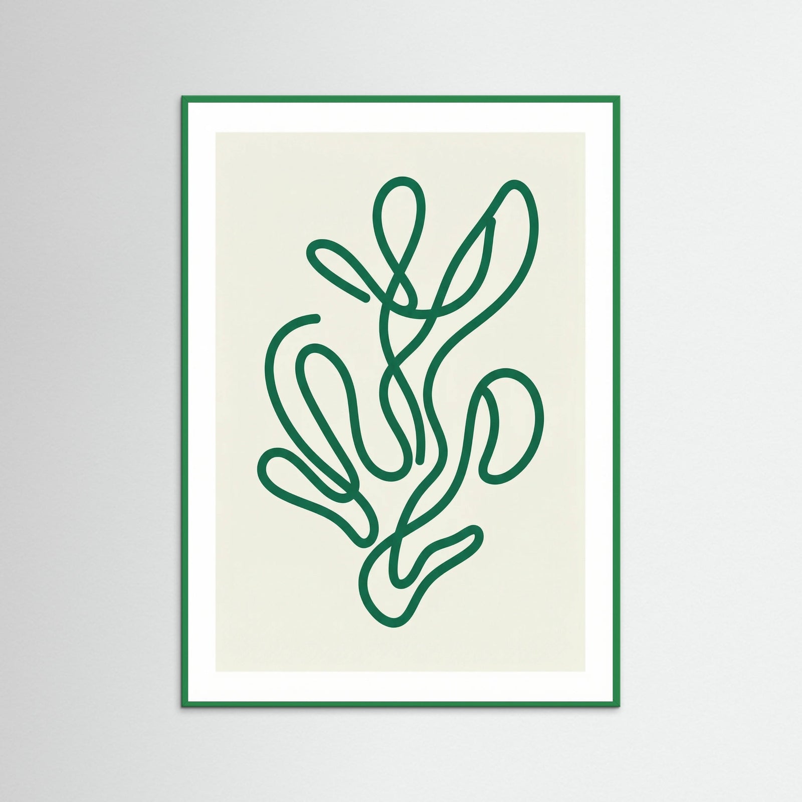 Green Wood Flowing Emerald