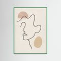 Green Wood Flowing Expression
