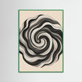 Green Wood Flowing Strands