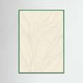 Green Wood Fluid Contours