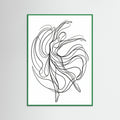 Green Wood Fluid Embrace