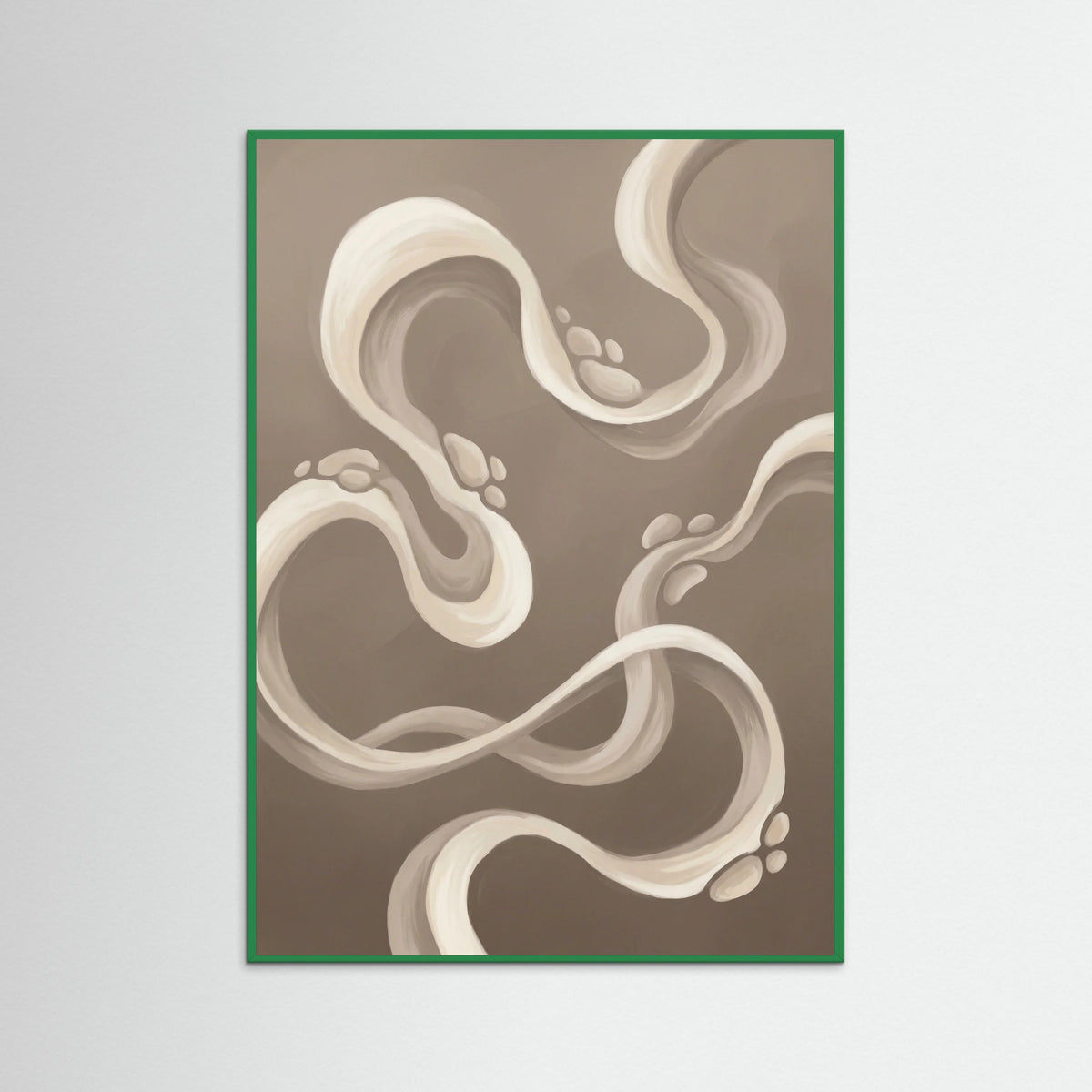 Green Wood Fluid Forms